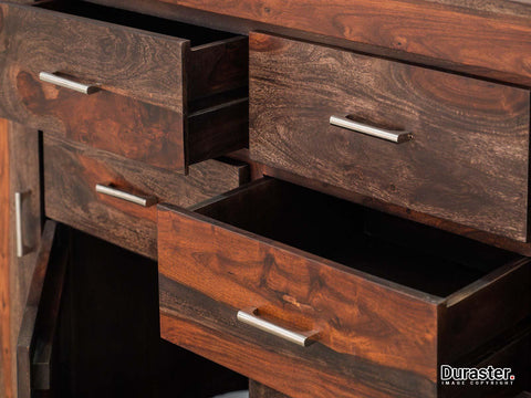 Marvel Modern Sheesham wood Sideboard Cabinet#5 - Duraster 