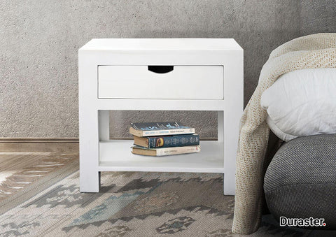 Novo Premium Acacia Exquisite Bedside #1 - Duraster 