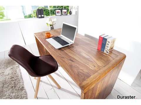 Buckingham Modern Sheesham wood Office Desk #1 - Duraster 