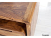 Buckingham Modern Sheesham wood Office Desk #1 - Duraster 