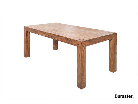 Torpedo Modern Sheesham Wood Dining Table Set#1 - Duraster 