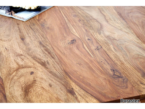 Torpedo Modern Sheesham Wood Dining Table Set#1 - Duraster 