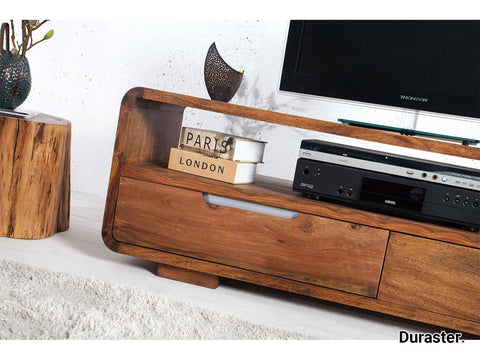 Buckingham Modern Sheesham Wood TV Unit #1 - Duraster 