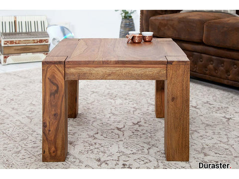 Torpedo Modern Sheesham Wood Coffee Table#1 - Duraster 