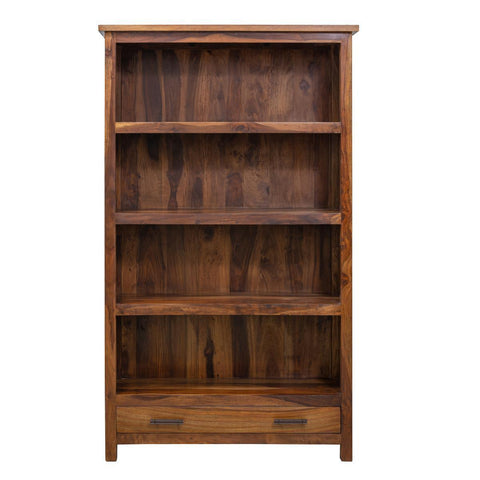 Mehran Contemporary Sheesham Wood Bookshelf #1 - Duraster 