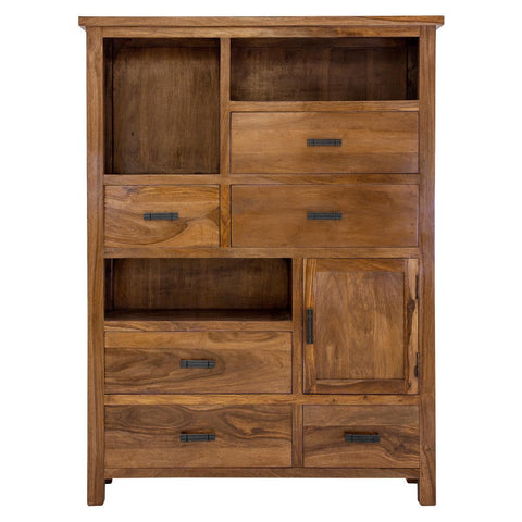 Mehran Contemporary Sheesham Wood Storage Unit Cabinet #11 - Duraster 