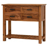Mehran Contemporary Sheesham Wood Console Table #1 - Duraster 