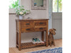 Duraster Mehran Sheesham Wood Console Table with Drawers #1
