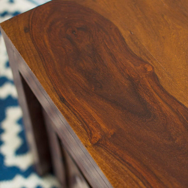 Mehran Contemporary Sheesham Wood Nest of Tables #1 - Duraster 