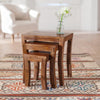 Mehran Contemporary Sheesham Wood Nest of Tables #1 - Duraster 