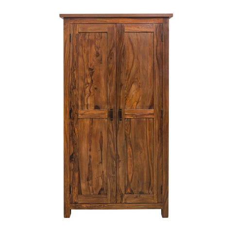 Mehran Contemporary Sheesham Wood Wardrobe #12 - Duraster 