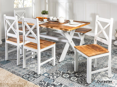 Novo Premium Mango wood Dining Chair#1 - Duraster 