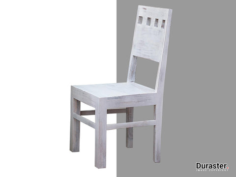 Novo Distress Solid Acacia wood Chair #1 - Duraster 