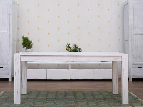 Novo Distress Solid Acacia wood Dining Table  #1 - Duraster 