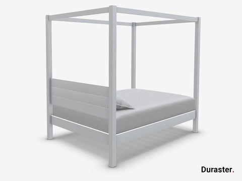 Novo Premium Solid Acacia Wood Four-Poster Bed #2 - Duraster 