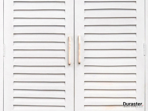 Novo Premium Solid Wood Elegant Shutter Cabinet#1 - Duraster 