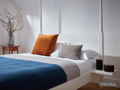Novo Solid Acacia Wood Four-Poster Bed #9 - Duraster 