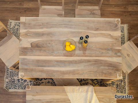 Novo Solid Sheesham wood Dining Table #2 - Duraster 