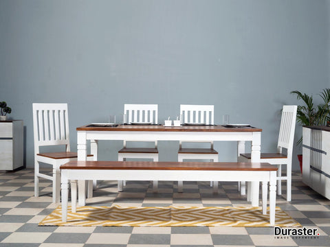 Novo Premium Solid Acacia wood Dining Set with Chairs #1 - Duraster 