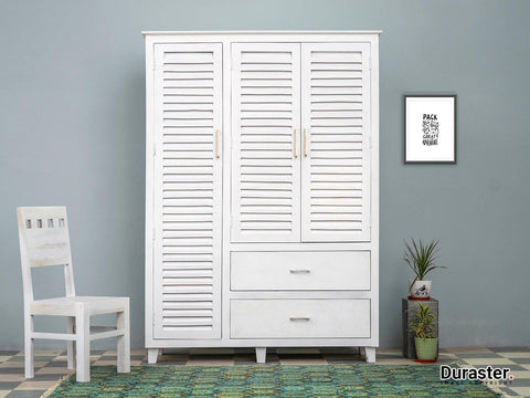 Novo Premium Solid Wood Elegant Shutter Cabinet#1 - Duraster 
