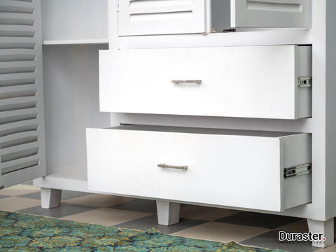 Novo Premium Solid Wood Elegant Shutter Cabinet#1 - Duraster 