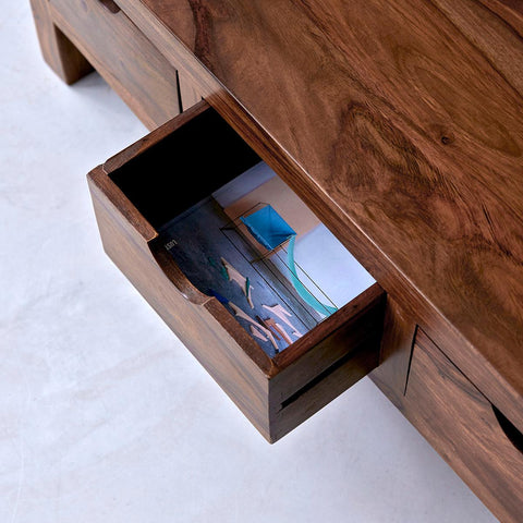 Dessart Solid Sheesham Coffee Table #4 - Duraster 