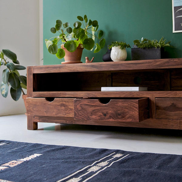 Dessart Solid sheesham TV Stand#7 - Duraster 