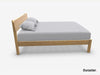 Preyas Solid Acacia wood Bed #24 - Duraster 
