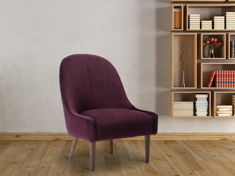 Elemantray Solid Wood Fabric Upholstered Chair #5 - Duraster 