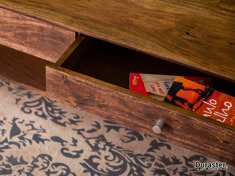 Rotterdam Stylish Acacia wood Retro Coffee Table #3 - Duraster 