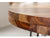 Torpedo Modern Sheesham Wood Dining Table with Iron Legs#2 - Duraster 