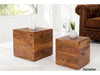 Torpedo Modern Sheesham Wood Nested Sidetable Cum Coffee Table#1 - Duraster 