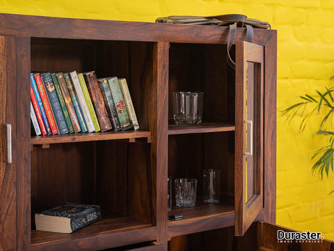 Vismit Solid Sheesham wood Cabinet #2 - Duraster 