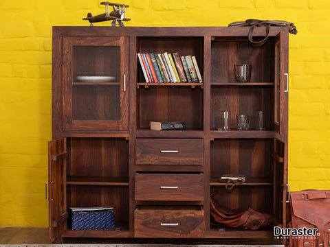 Vismit Solid Sheesham wood Cabinet #2 - Duraster 