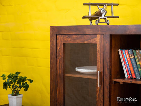 Vismit Solid Sheesham wood Cabinet #2 - Duraster 
