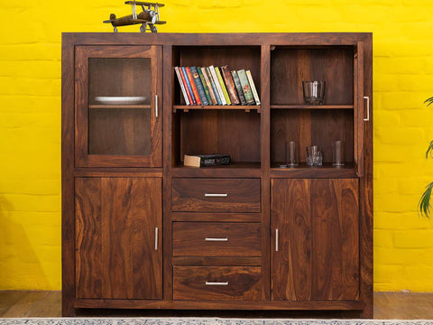 Duraster Vismit Solid Sheesham wood Cabinet #2