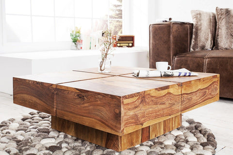 Vismit Sheesham Wood Coffee Table  #1 - Duraster 