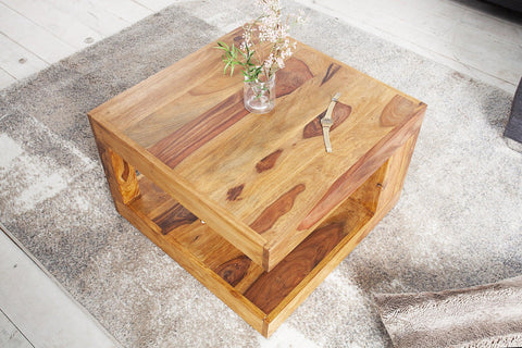 Torpedo Modern Sheesham Wood Coffee Table#2 - Duraster 