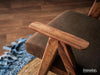 Hawkin Solid wood Handmade Live Edge Dining Set #1 - Duraster 