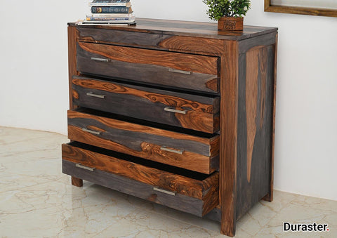 Raygoor Solid Sheesham Drawer Chest #1 - Duraster 