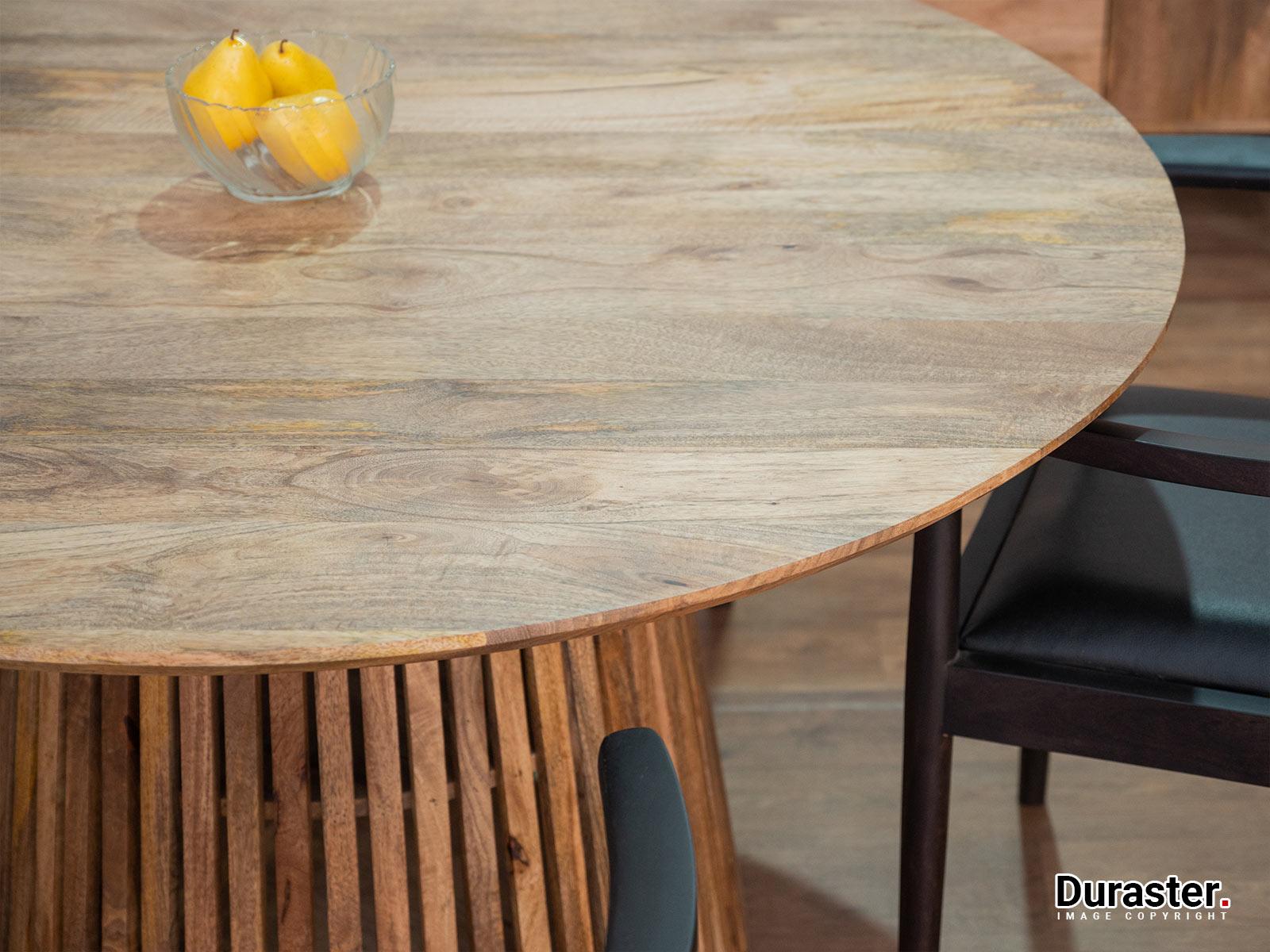 Duraster Versaw Mango Wood Round Dining Table | Duraster