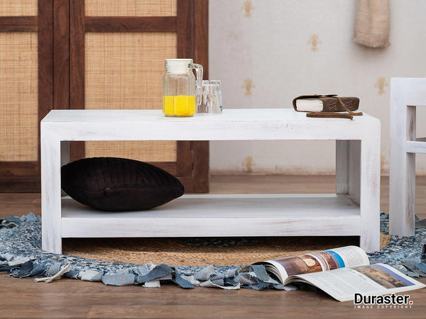 Novo Distress Solid Acacia wood Coffee Table #1 - Duraster 