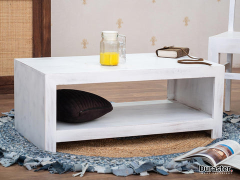 Novo Distress Solid Acacia wood Coffee Table #1 - Duraster 