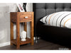 Rio Solid Sheesham 1 Drawer Sidetable#1 - Duraster 
