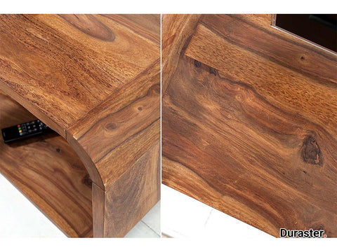 Buckingham Modern Solid Sheesham Wood TV Unit #2 - Duraster 