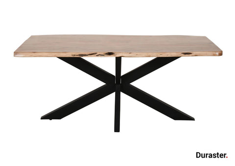 Verge Modern Acacia Live Edge Dining Set #2 - Duraster 