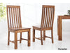 Torpedo Modern Sheesham Wood Dining Chair#2 - Duraster 