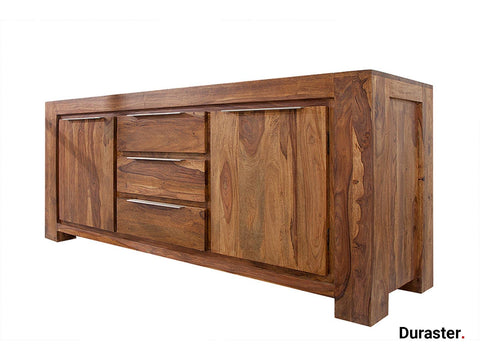 Torpedo Modern Sheesham Wood Sideboard#1 - Duraster 