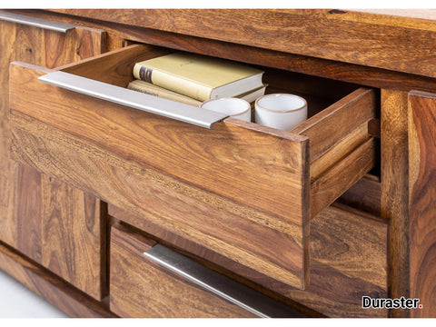 Torpedo Modern Sheesham Wood Sideboard#1 - Duraster 