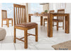 Torpedo Modern Sheesham Wood Dining Chair#1 - Duraster 